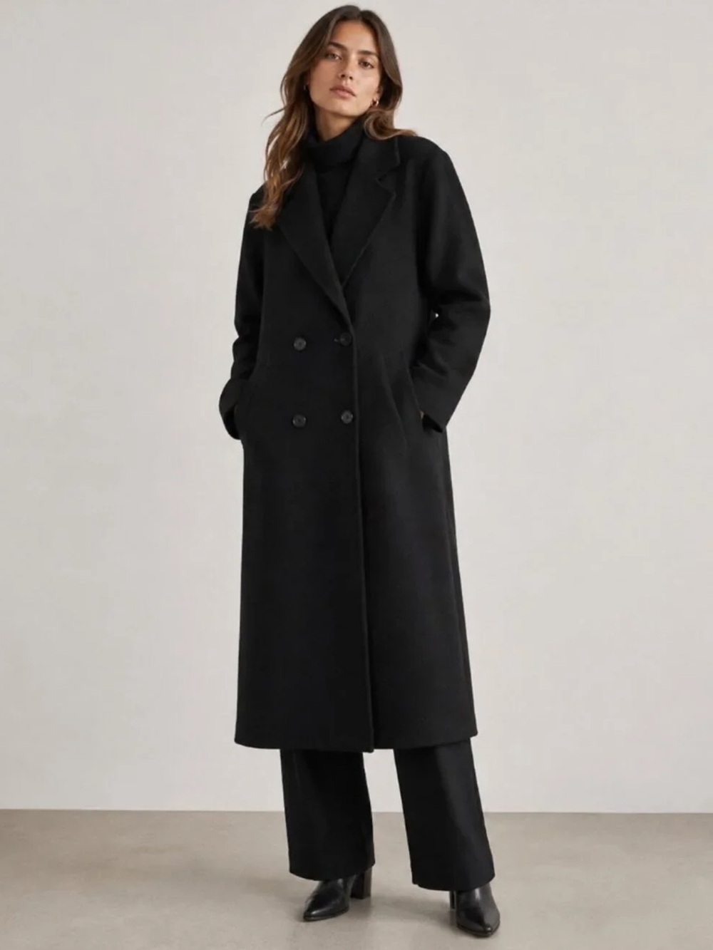 Jones New York Vintage Double Breasted Wool Coat